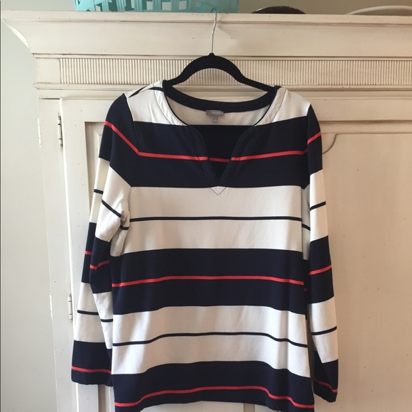 🍁Talbots' striped pull over - Picture 4 of 5
